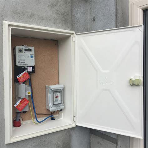 electric meter cupboard over box